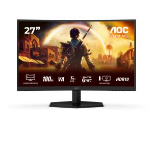 Curved Monitor - C27G42E - 27in - 1920x1080 (Full HD) - Black - 0.5ms 180Hz HDR10