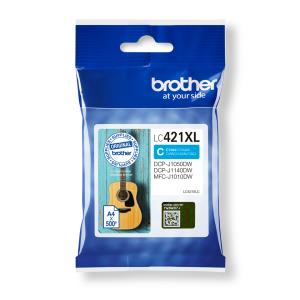 Ink Cartridge - Lc-421xlc - High Capacity - 500 Pages - Cyan
