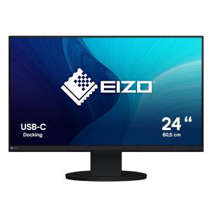 Desktop USB-c Monitor - Flexscan Ev2480 - 24in - 1920x1080 (full Hd) - With Flexstand, Black - IPS 5ms