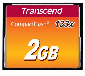 2GB 133x Compact Flash Card (max Data Transfer Rate 20mb/sec)