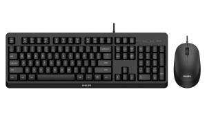 Wired Keyboard-mouse Combo Spt6207bl - Qwerty Uk