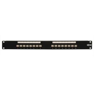 TRIPP LITE Rackmount Fiber Optic Patch Panel 16-port 1u Lc/lc